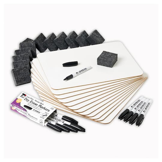 Dry-Erase Classpack with Markers and Erasers
